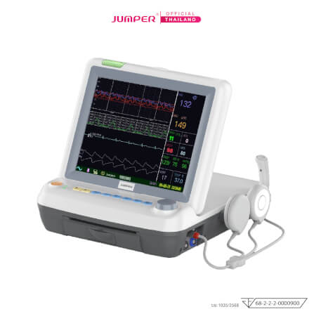 เครื่องตรวจสุขภาพทารกในครรภ์และการบีบตัวมดลูก JUMPER รุ่น JPD-600P รับประกัน 5 ปี_0